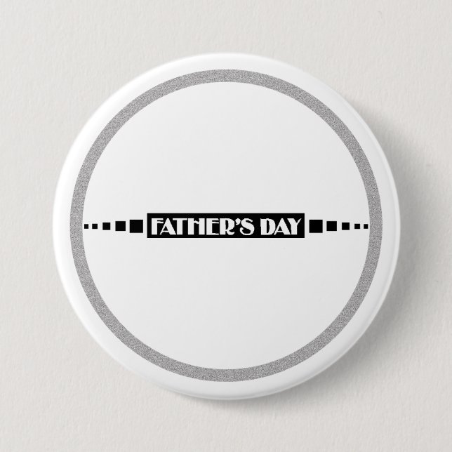 Fathers Day - 7.5 Cm Round Badge (Front)