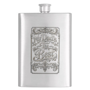 Father's Day 8 oz Stainless Steel Flask