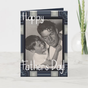 Father's Day Add Your Own Photo Custom Card