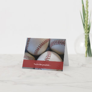 Father's Day, Baseball Card