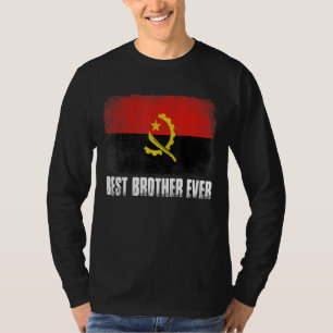 Father's Day Best Brother Ever Distressed Angola F T-Shirt