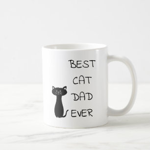 Father's Day Best Cat Dad Ever Gift Coffee Mug