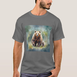 Father's Day Best Dad Ever Bearish T-Shirt