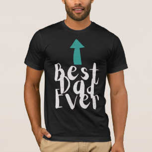 Father's Day Best Dad Ever Minimalistic T-Shirt