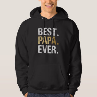 Father's Day Best Dad Ever With Hold Hand Dad Son  Hoodie