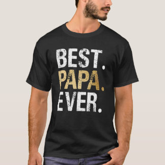 Father's Day Best Dad Ever With Hold Hand Dad Son T-Shirt