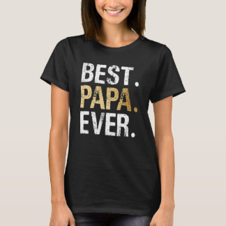 Father's Day Best Dad Ever With Hold Hand Dad Son  T-Shirt