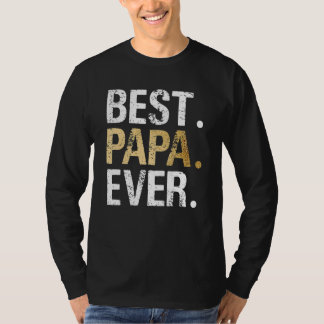 Father's Day Best Dad Ever With Hold Hand Dad Son  T-Shirt