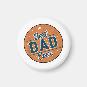Father's Day Best Dad In The World Magnet