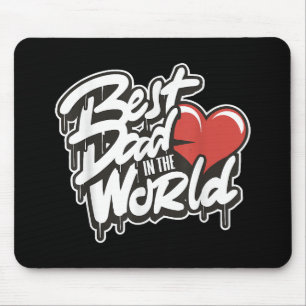 Father's Day Best Dad In The World Mouse Mat