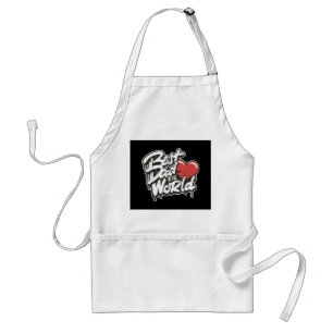 Father's Day Best Dad In The World Standard Apron