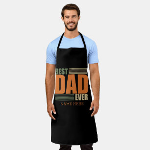 fathers day best dad personalised gift ideas  apron