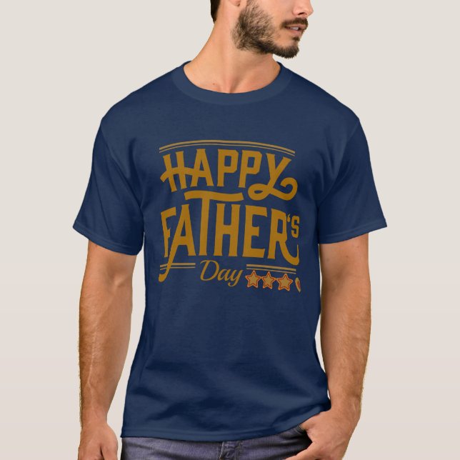 Father's Day Best Dad T-Shirt (Front)