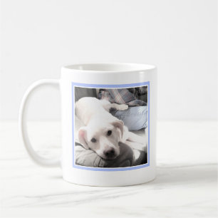 Father's Day Best Daddy Ever Cute Puppy Dog Photo Coffee Mug
