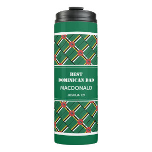 Father's Day BEST DOMINICAN DAD Personalised Thermal Tumbler