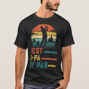 Father's Day Best Godfather by Par Funny Golf Gift T-Shirt