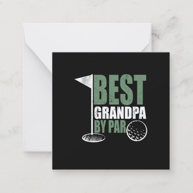Father's Day Best Grandpa By Far Card (Front)