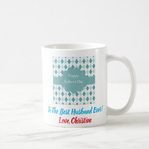 Father's Day Best Husband Dad Ever Photo Coffee Mug