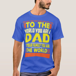 Father's Day, Bester Papa der Welt T-Shirt