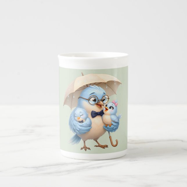 Father's Day Bird Speciality Mug (Front)