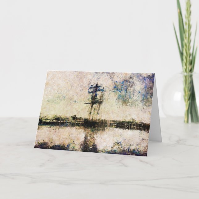 Father's Day, Birthday card, Ship, Marine Art Card (Front)