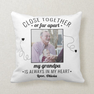 Father's Day/Birthday Dad Grandpa from Kids Photo Cushion