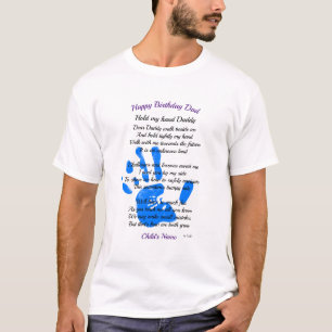 Fathers Day / Birthday POEM Gift from Toddler T-Shirt