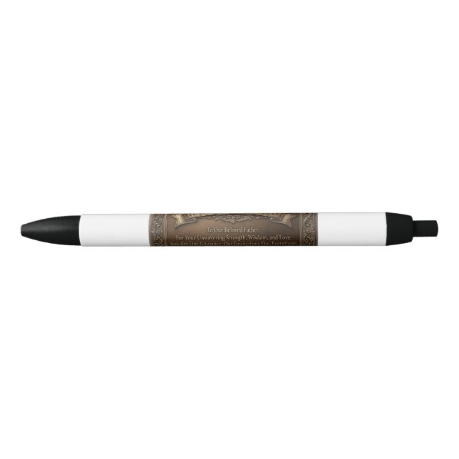 Fathers Day Black Ink Pen (Front)
