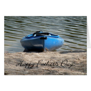 Father's Day Blue Kayak
