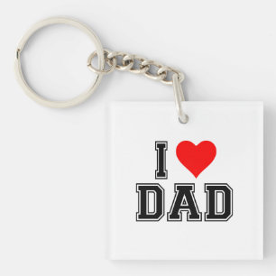 Father's day – Bold and Simple Design Key Ring