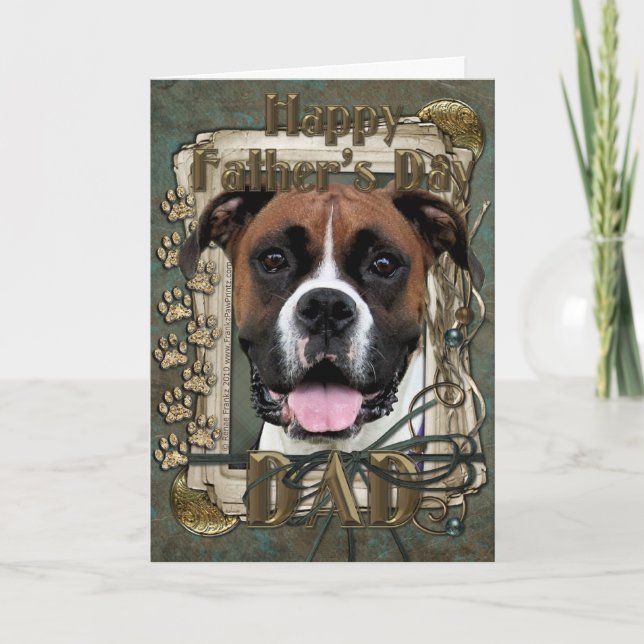Fathers Day - Boxer - Vindy Card (Front)
