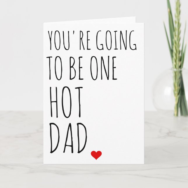 Father's Day BOYFRIEND Husband FUNNY FOR HIM  Holiday Card (Front)