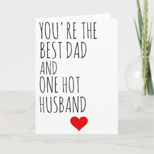 Father's Day BOYFRIEND Husband FUNNY FOR HIM  Holiday Card