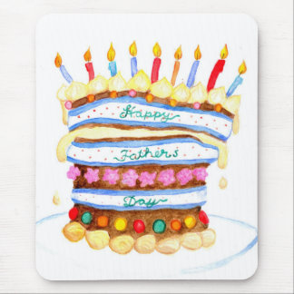 Father's Day Cake Mousepad