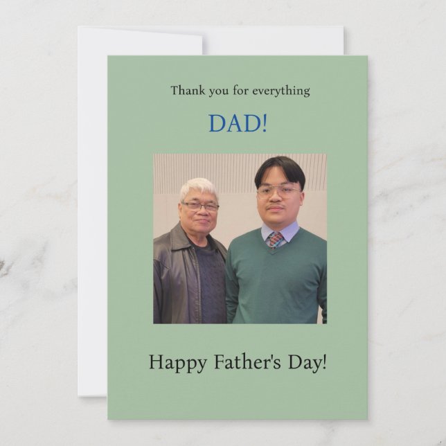 Father's Day Card (Front)