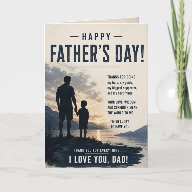 Father's Day Card  (Front)