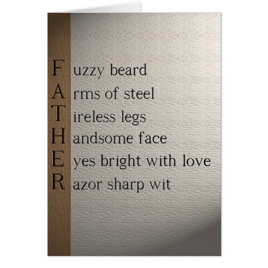 FATHERS DAY CARD