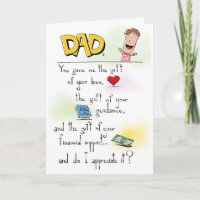 Father's day card