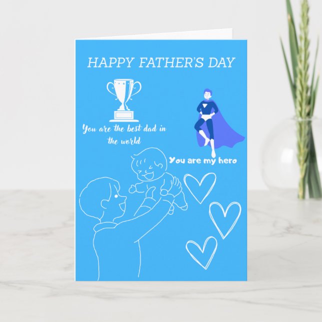 Father's day card (Front)