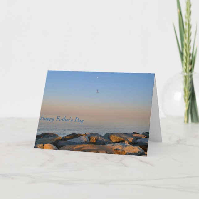 father's day card Chesapeake Bay Background (Front)