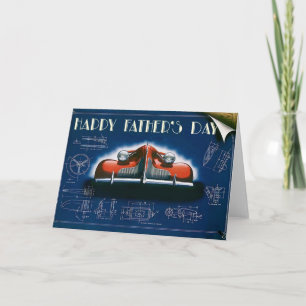 Father's Day Card Classic Car Lover