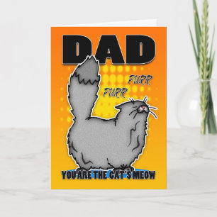 Father's Day Card - Cute Cat