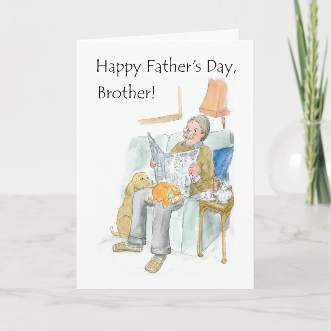 Father's Day Card for a Brother (Front)