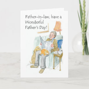 Father's Day Card for a Father-in-law