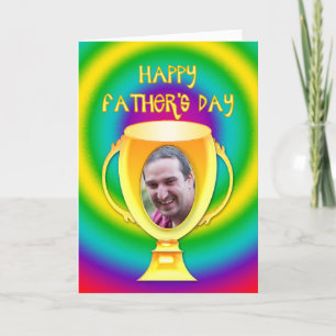 Father's day card for a winner