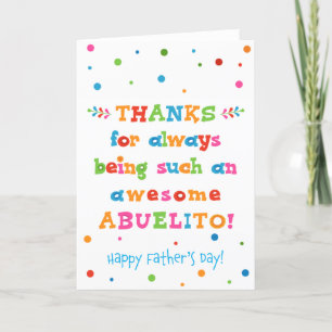 Father's Day Card for Abuelito