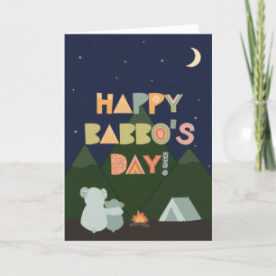 Father's Day Card for Babbo