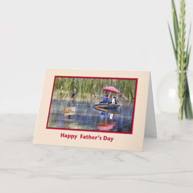 Father's Day Card for Fisherman (Front)
