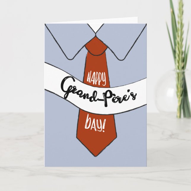 Father's Day Card for Grand-Père (Front)