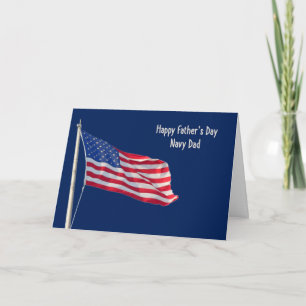 Father's Day Card for Navy Dad
